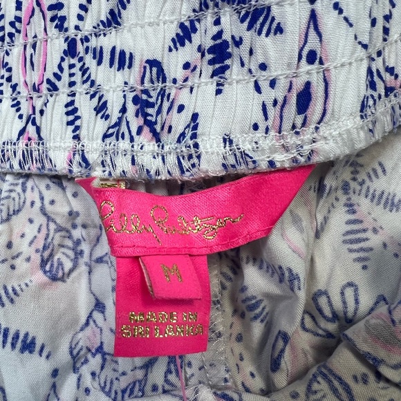 Lilly Pulitzer Neilah Mid-Rise Short in Resort White Time to Shine Engineered - Picture 3 of 8